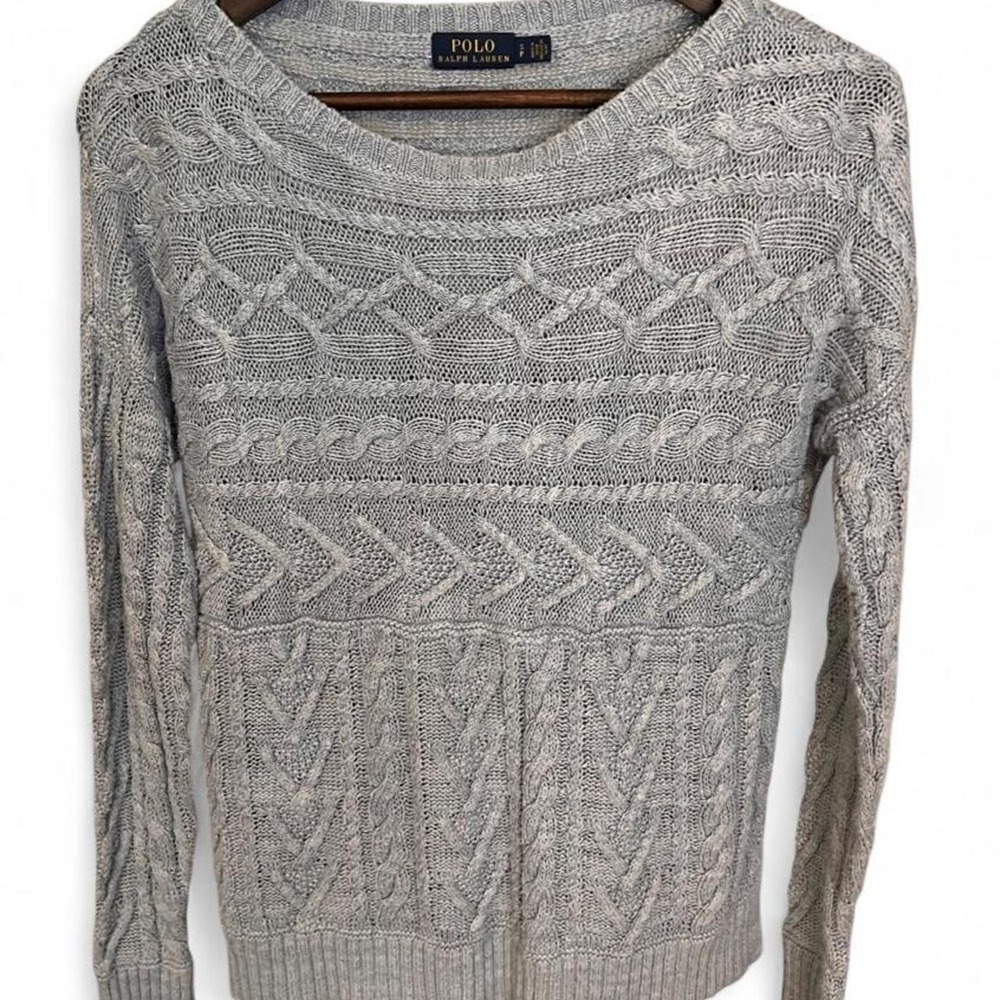 Polo Ralph Lauren Knitted Sweater Dusty Blue